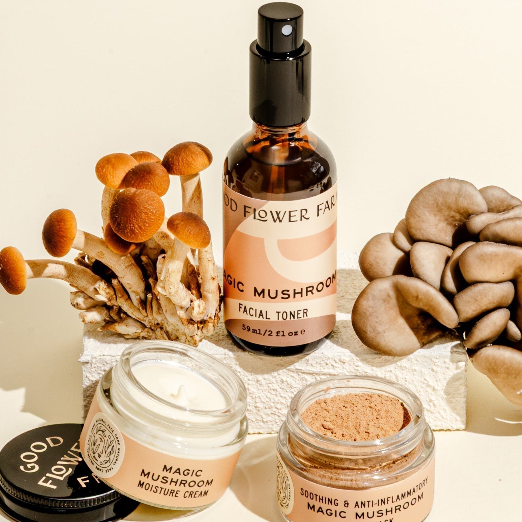 Mushroom Skincare Collection - Good Flower Farm