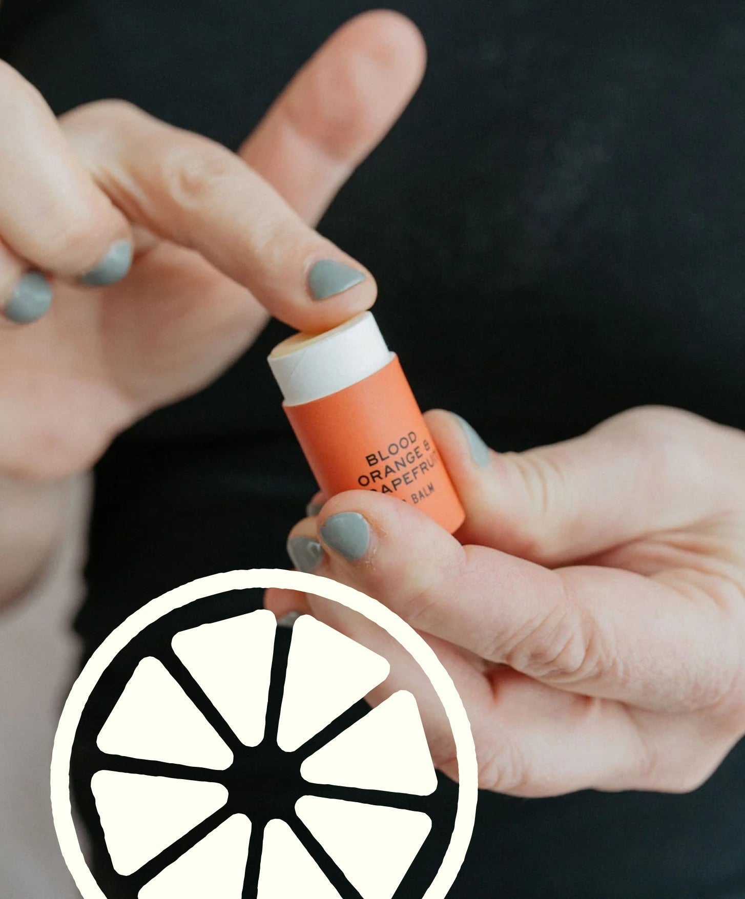 Good Flower Farm Blood Orange & Grapefruit Organic Lip Balm